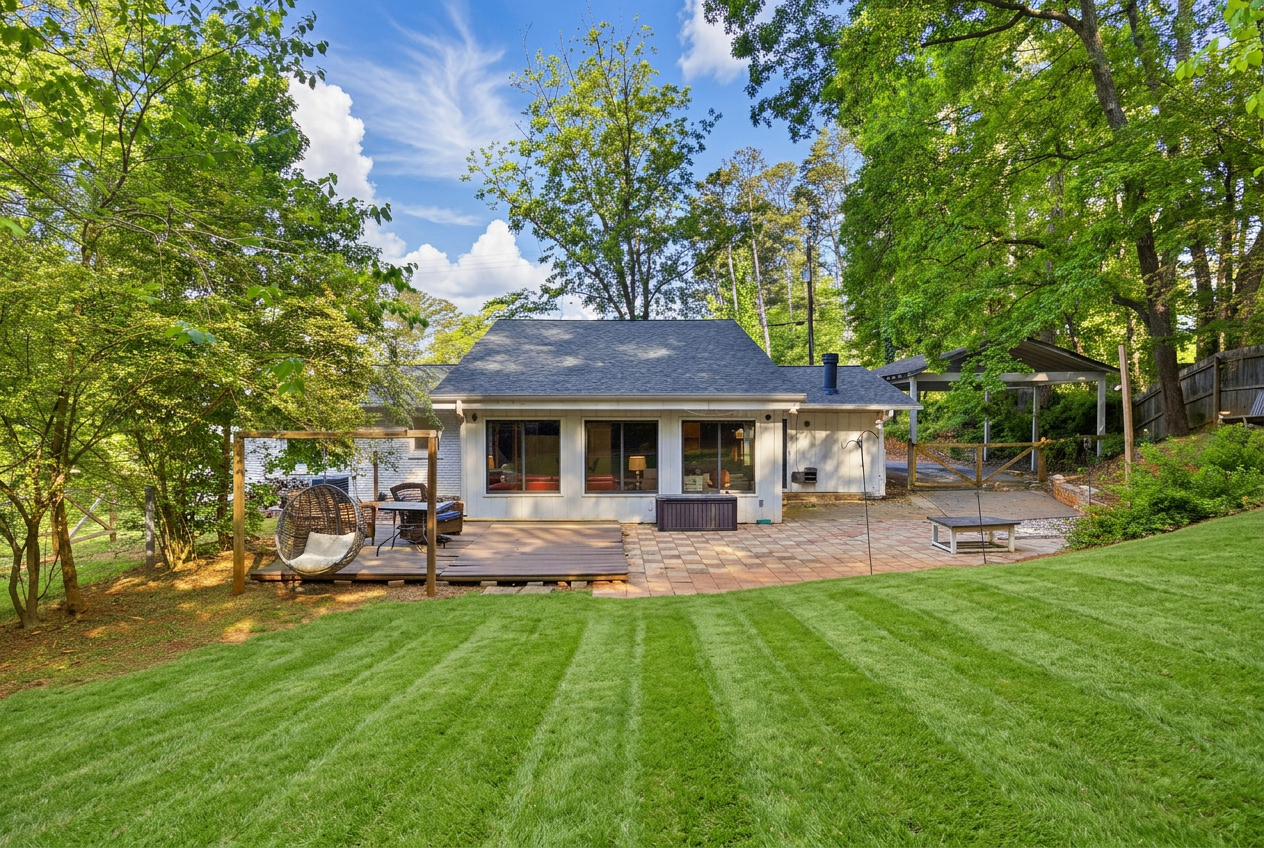 Bright Alpharetta Ranch w/ fenced yard