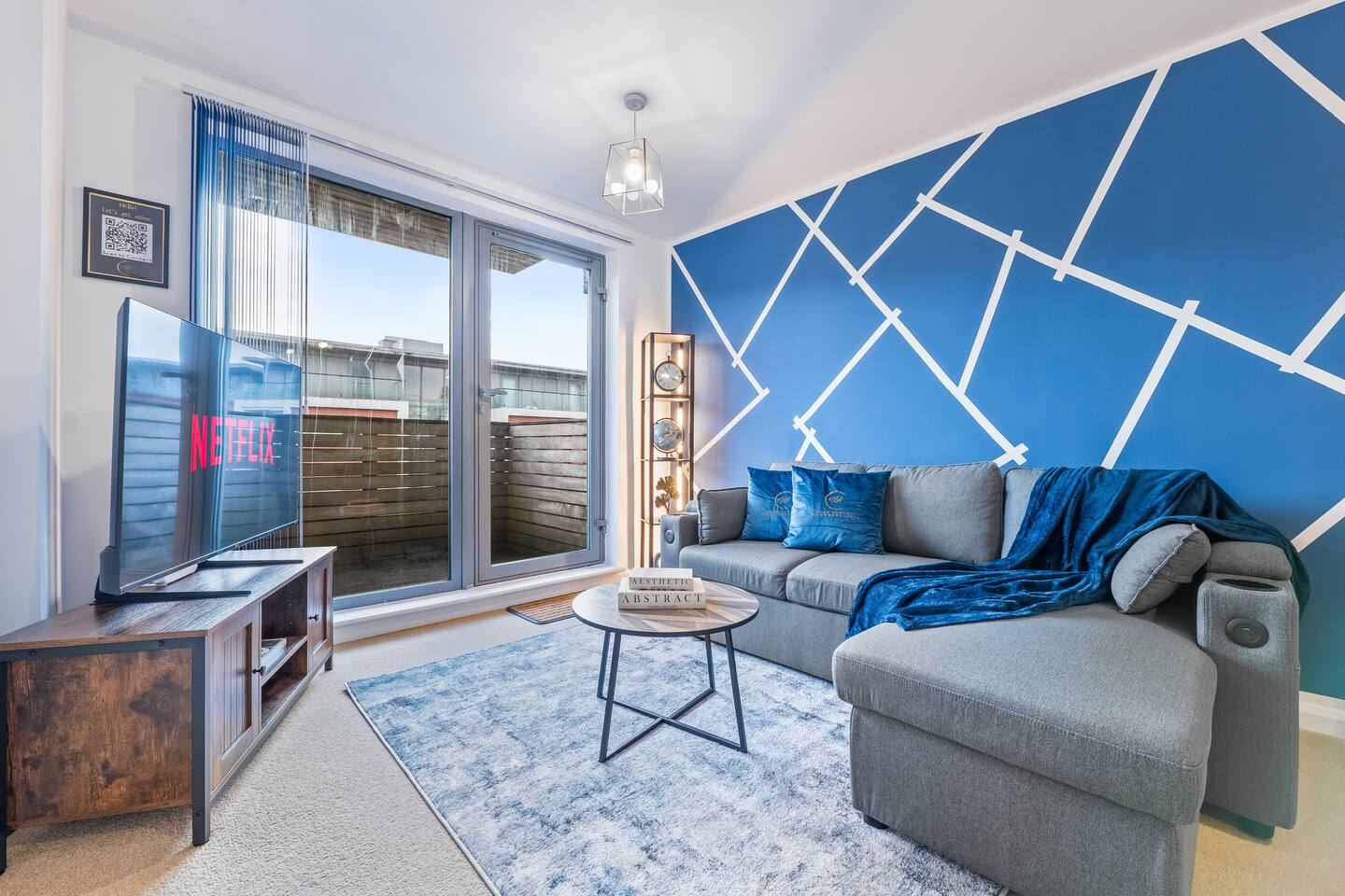 #152 1-Bed Apartment Near Mailbox & Broad Street - Wi-Fi & Netflix