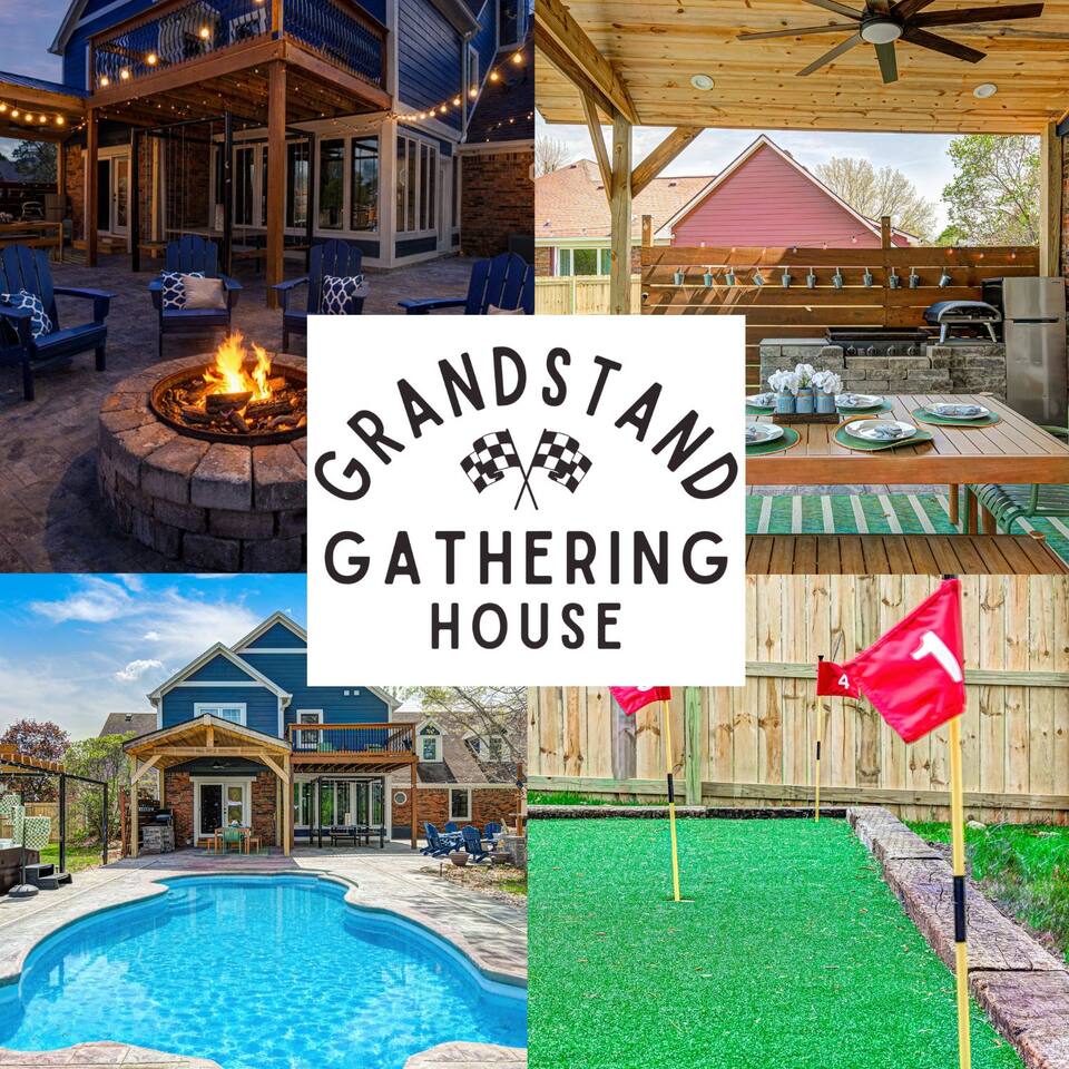 Grandstand Gathering House: Pool, Theater, Gym