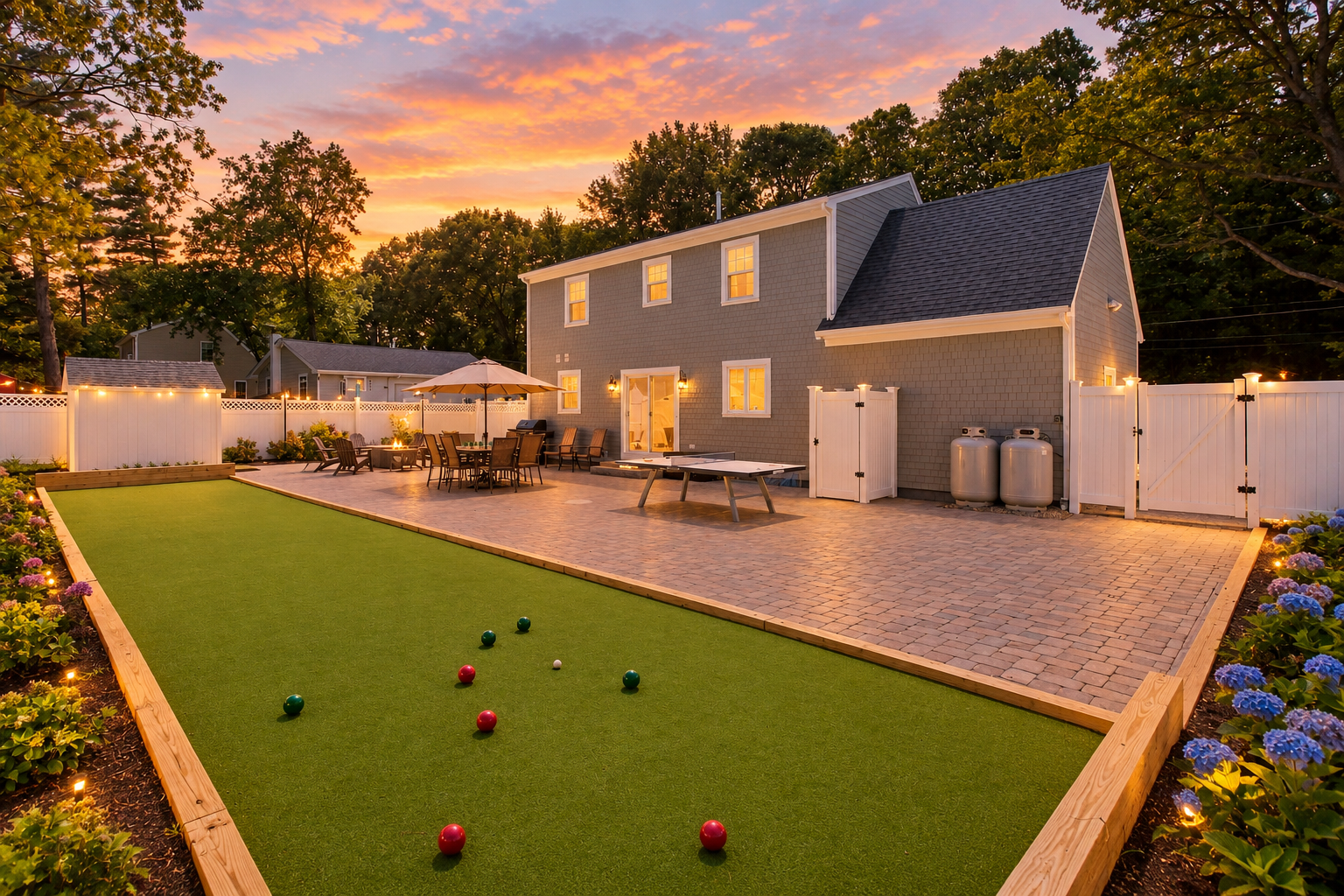 *NEW* Bocce, Outdoor Ping Pong, Pool Table