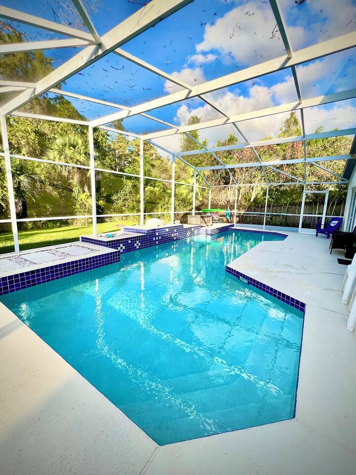 Spacious 4BR Pool Home | Peaceful Views