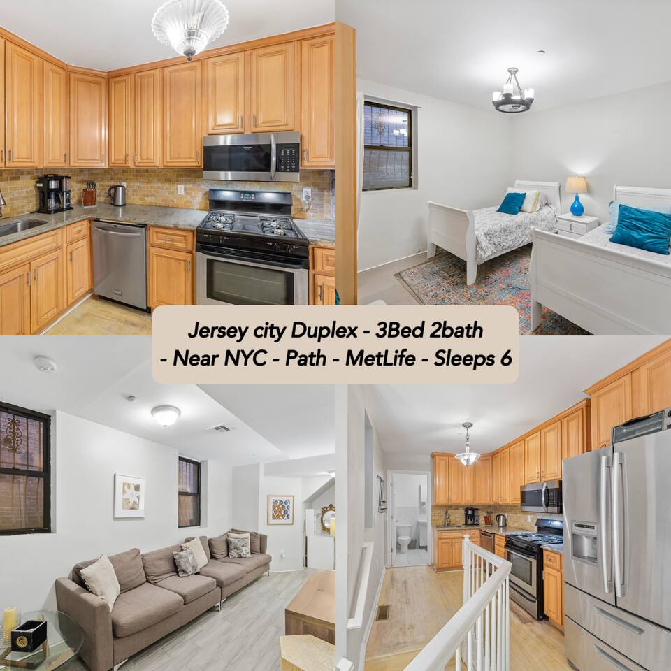 Jersey city Abode Duplex - Minutes to NYC