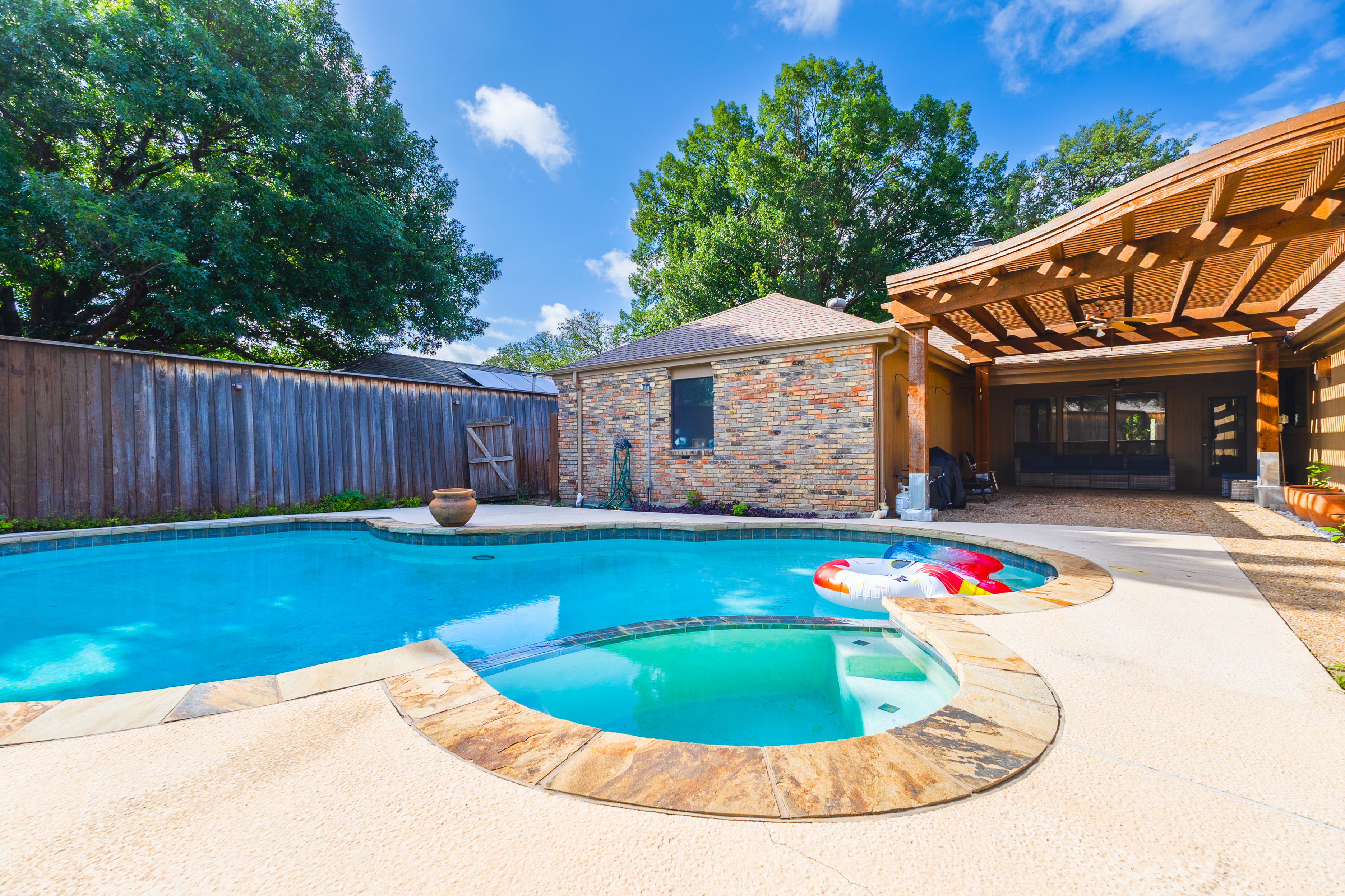 Poolside Paradise Near Dallas | 7 Beds + Game Room