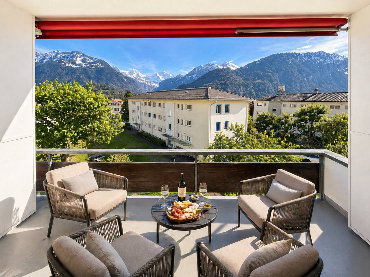 3Br Panorama Interlaken Mountain View Apartment