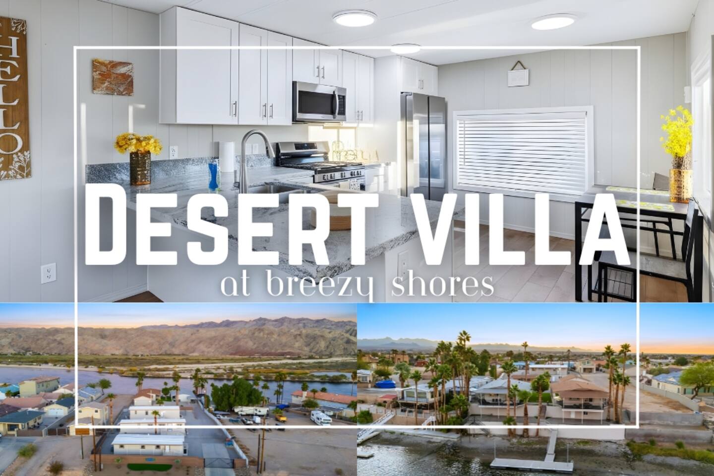 Desert Villa | 2bd 1ba | River Access | Game Room