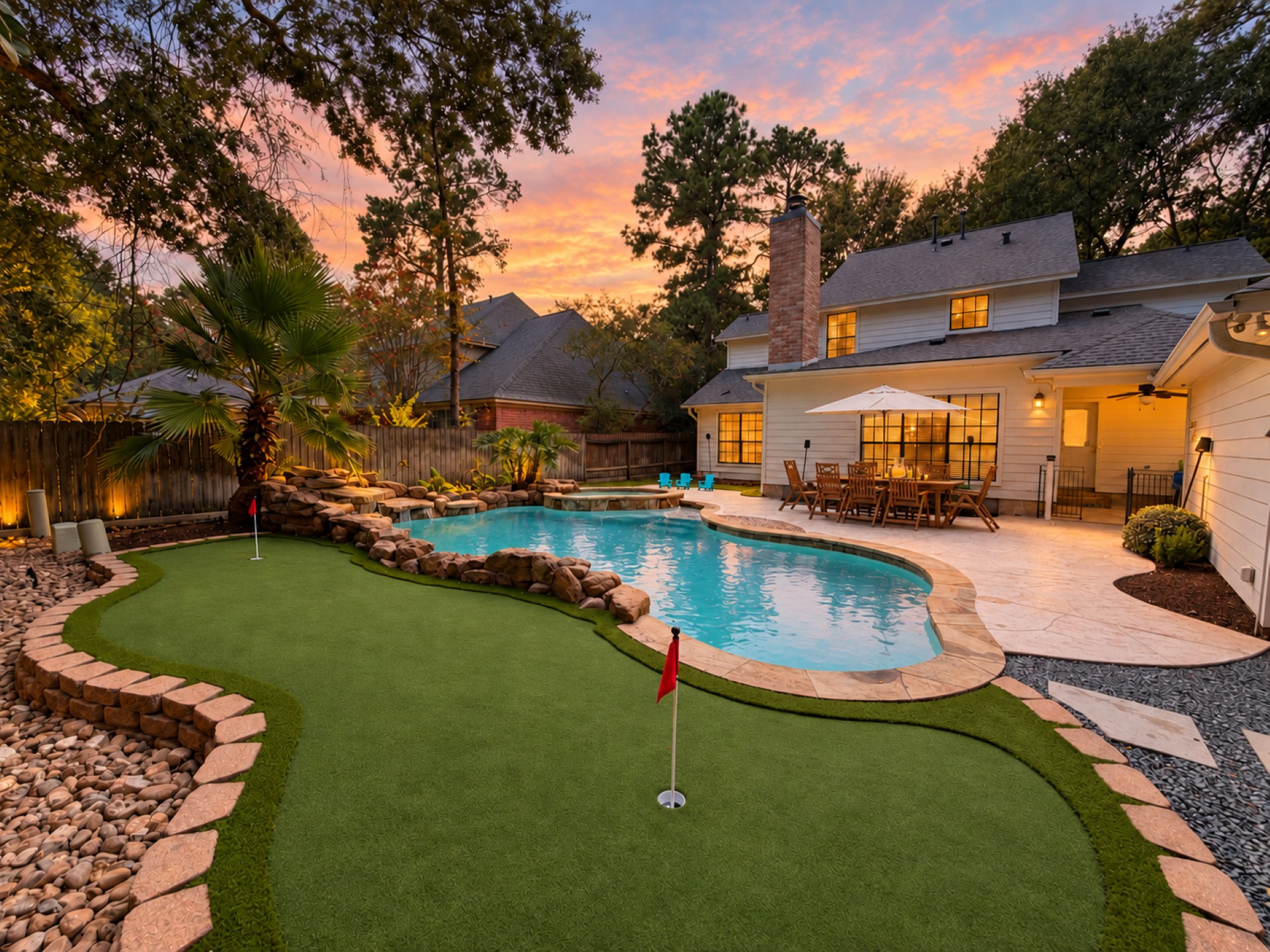 Luxury Home | Pool, Spa, BBQ & ample TV Room