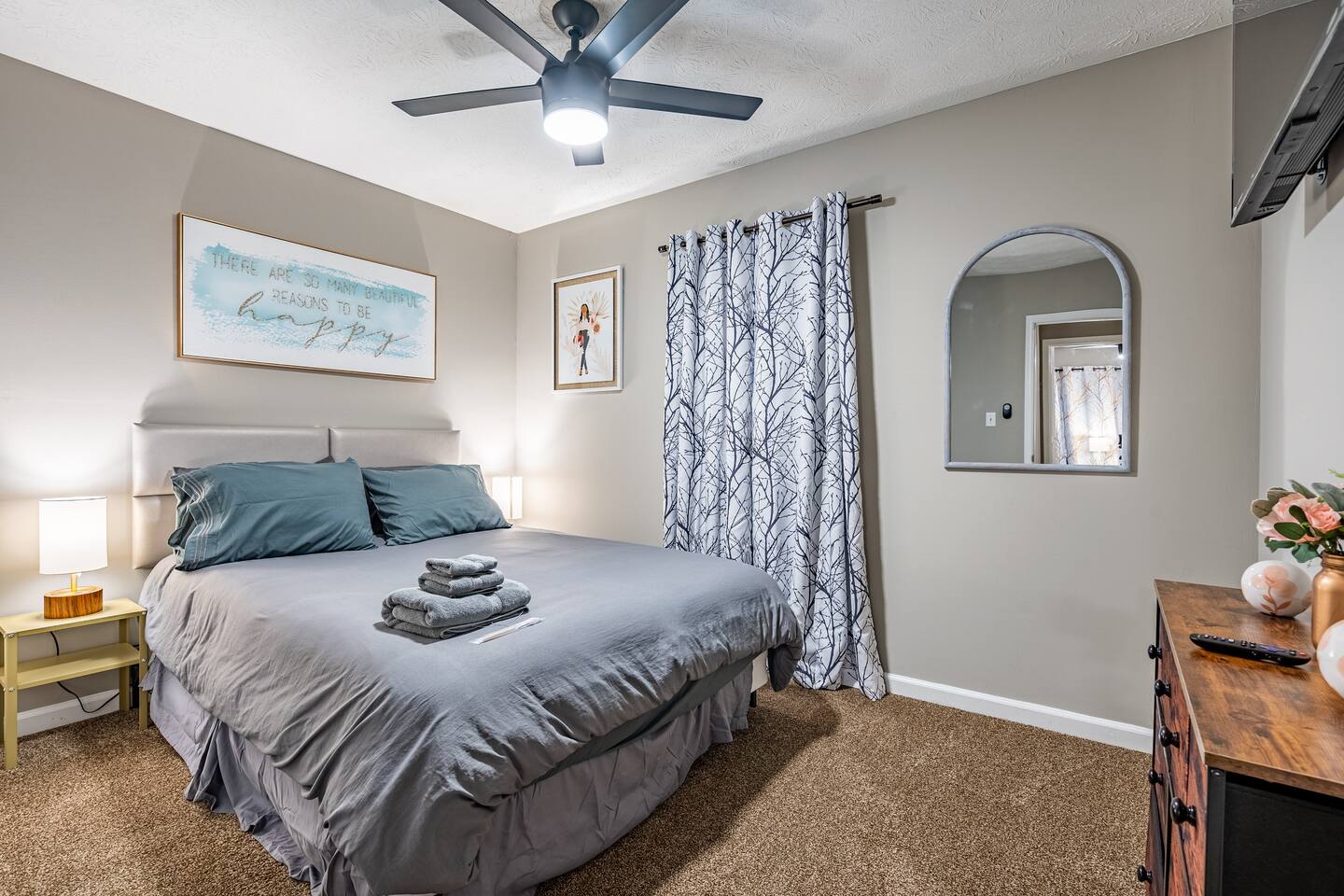 Comfortable 1BedRoom Fast Wi-Fi, Long Stay Ready