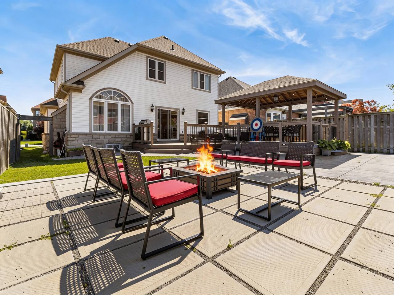 Wine Country Home | Fire Pavilion & Spa Tub
