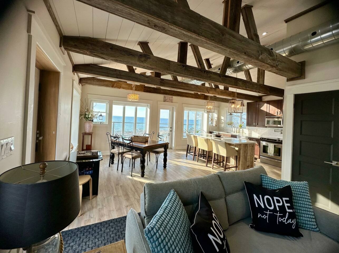 Waterfront Beach House | Deck, BBQ & Private Beach