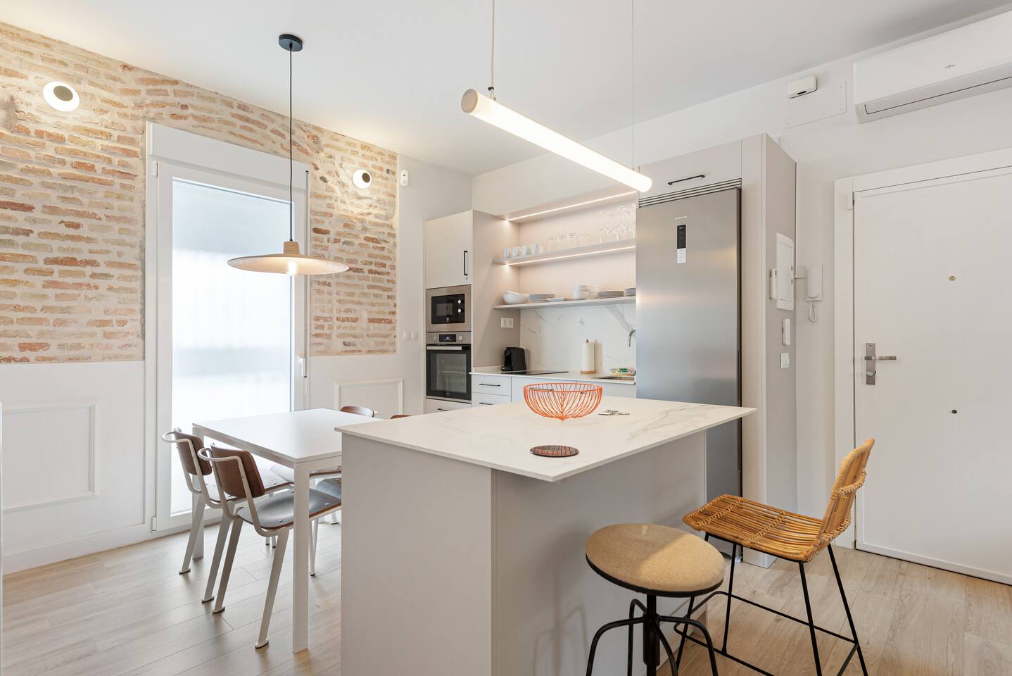 Chic apartment steps from the beach