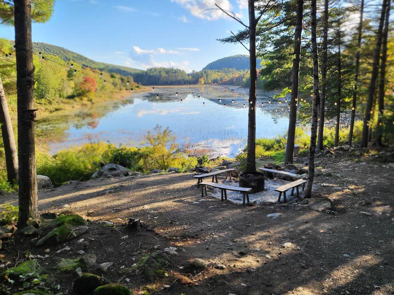 Mill Pond Waterfront Cabin On The Way To Sugarloaf