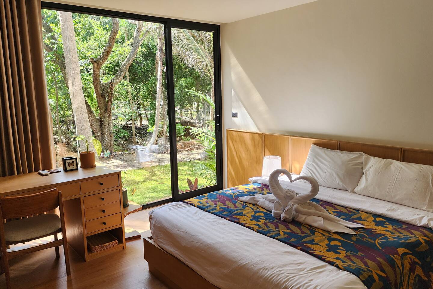 Designer Bamboo Villa 2BR w/ Shared Pool