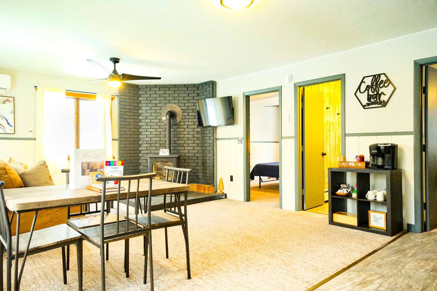 2BR Sleeps 6 | Outdoor Firepit | Near Black River