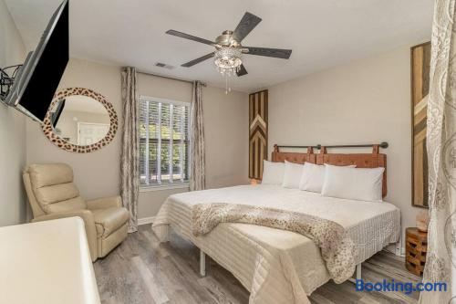 Sunny King Suite with Private Bath and Private Entrance