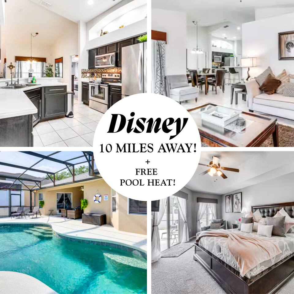 Orlando Retreat | 10mi to Disney + FREE Pool Heat!