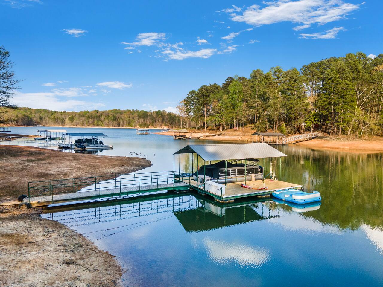 Dock Good Water Firepit Pool Table Deck