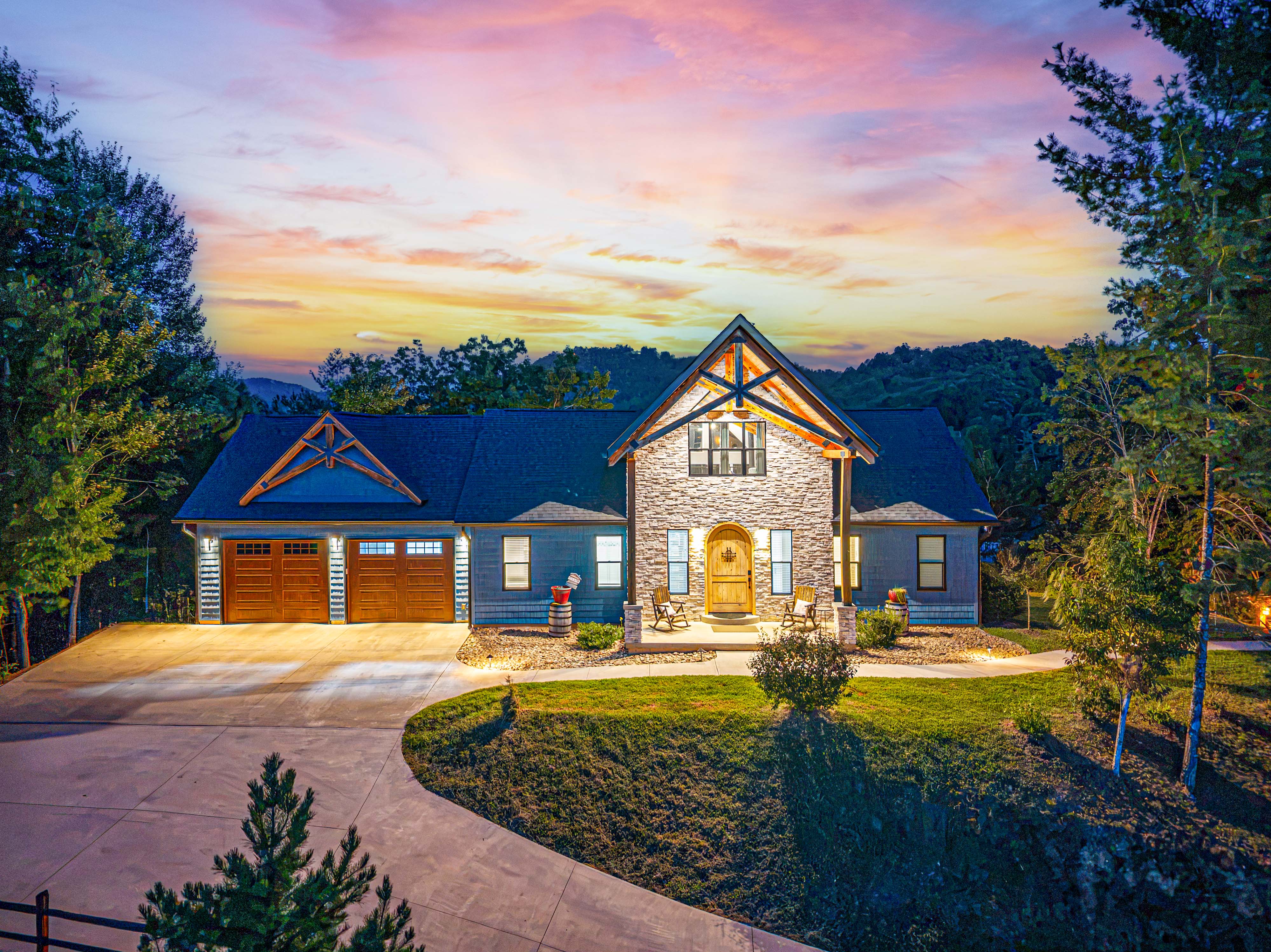 Fontana Cabana vacation rental near Fontana Lake, North Carolina