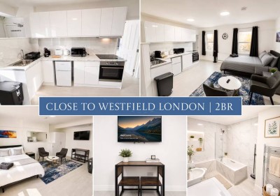 Flat 107 – 2B – Chic Studio Apt in London | 2 Guests | Parking