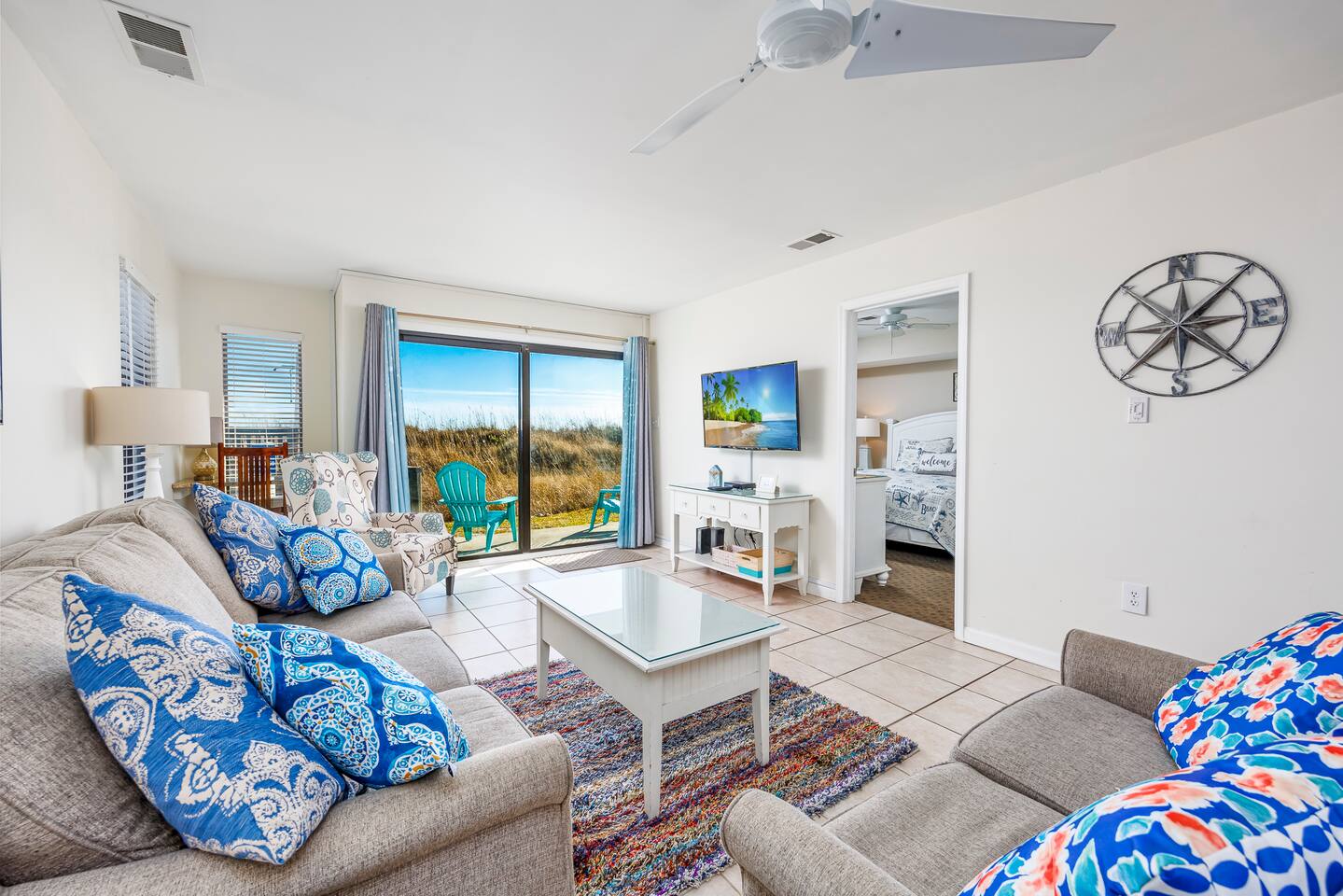 Walk-Out Oceanfront 3BR Condo
