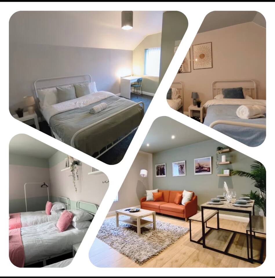 Large 3BR Duplex Apartment in Central Birmingham