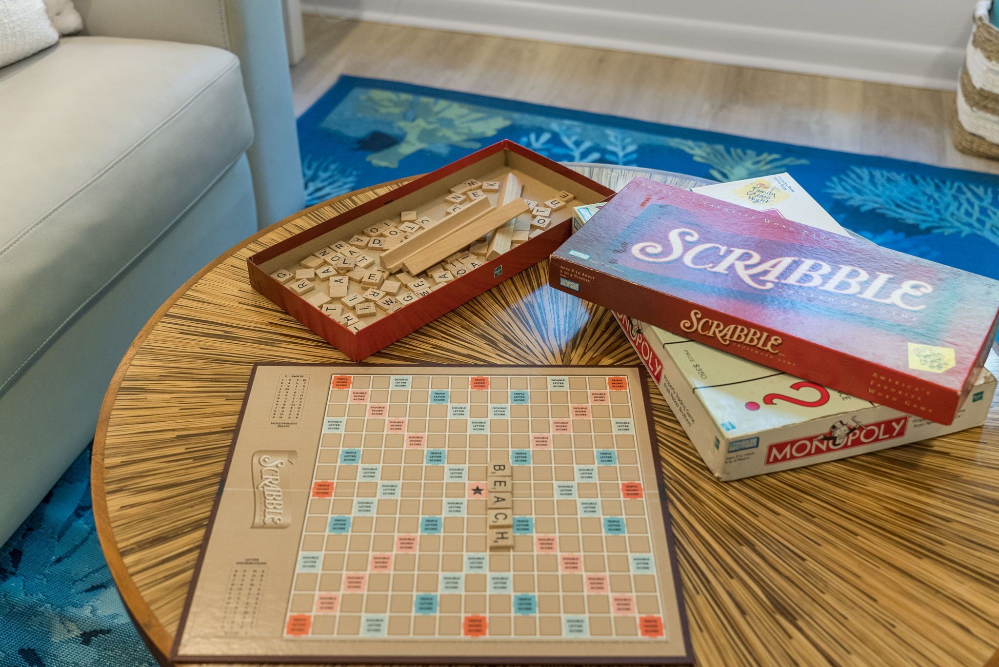 What’s better than board games at the beach? Gathering together after a fun day!