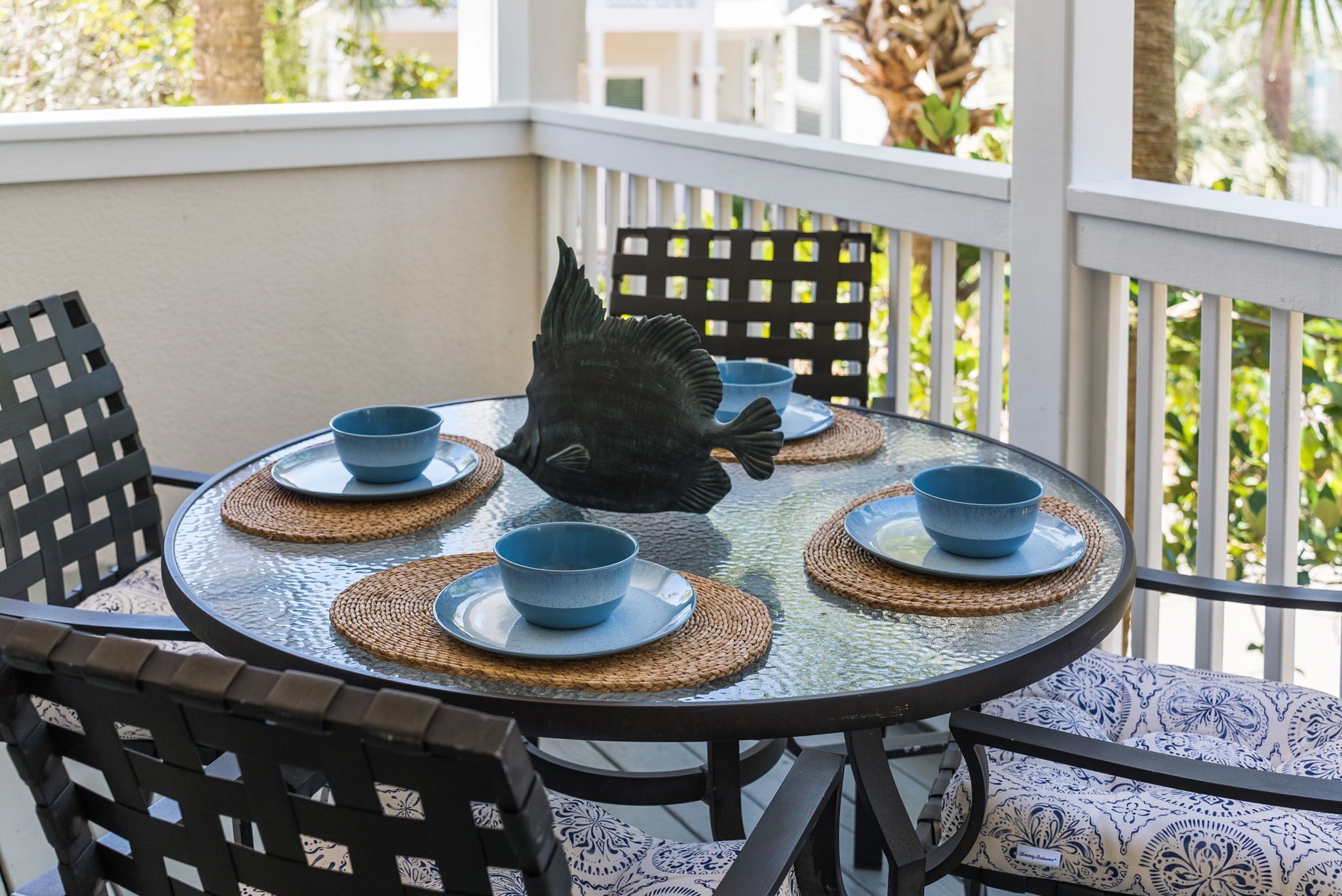 Enjoy a meal on this beautiful patio!