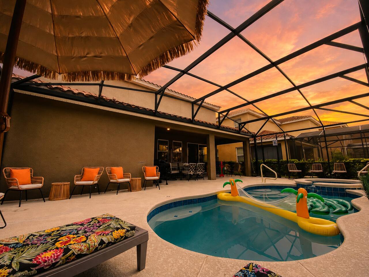 Lilo & Stitch Villa • Near Disney • Pool/Spa• BBQ