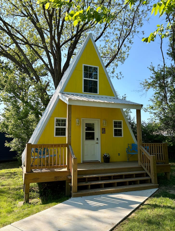 A-Frame @ Inspiration Village on Boulder Creek