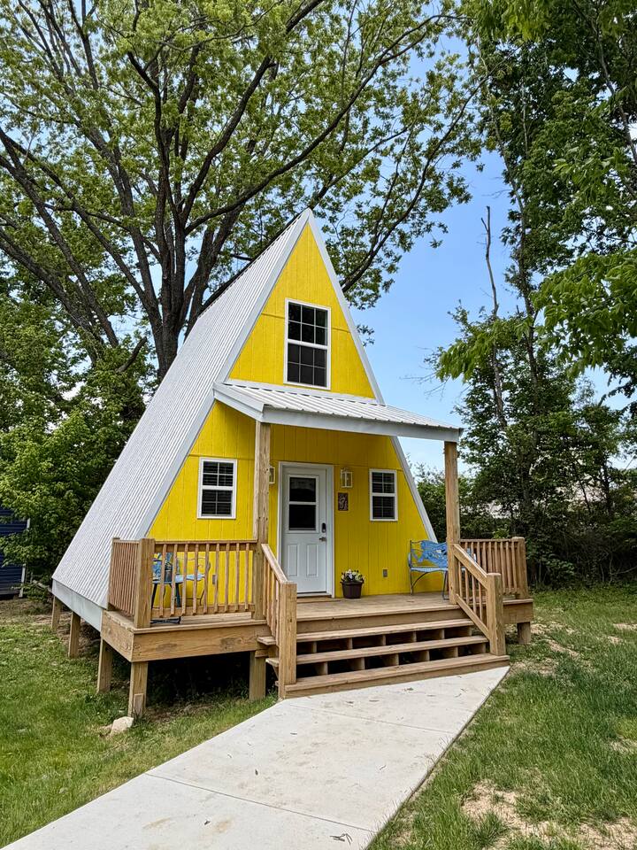 A-Frame @ Inspiration Village on Boulder Creek