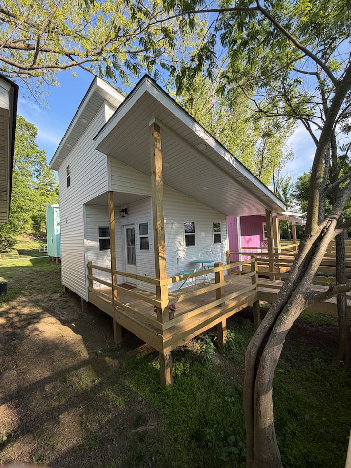 Euro Style Tiny Home With Deck
