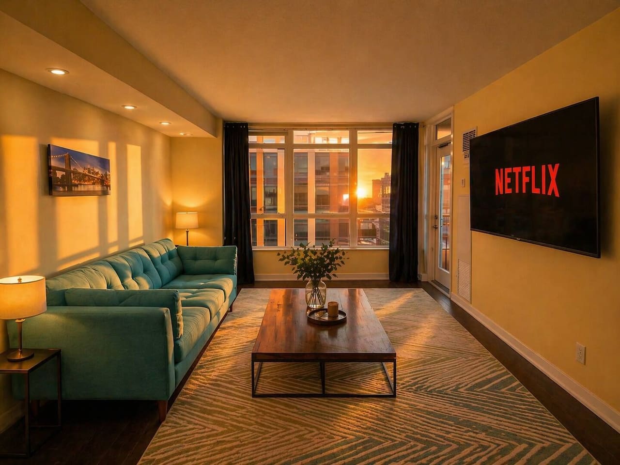 Cozy 1BR + Den Condo in Downtown | Free Parking