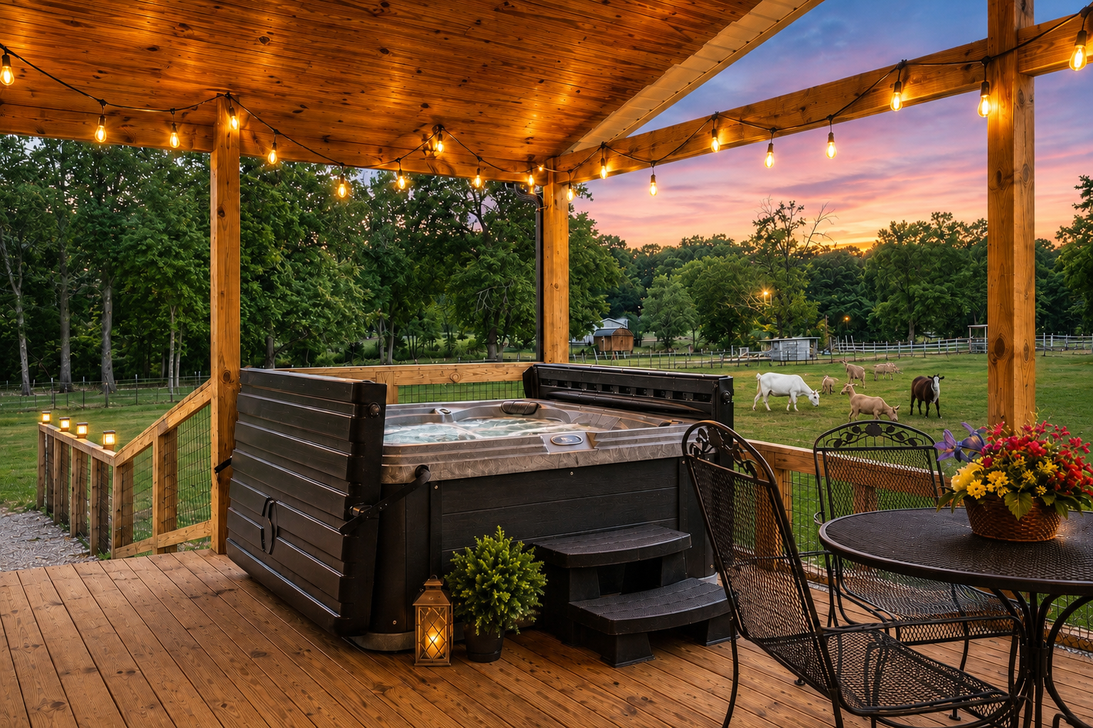 Animals, Hot Tub, Fire Pit, Museum in Hot Springs!