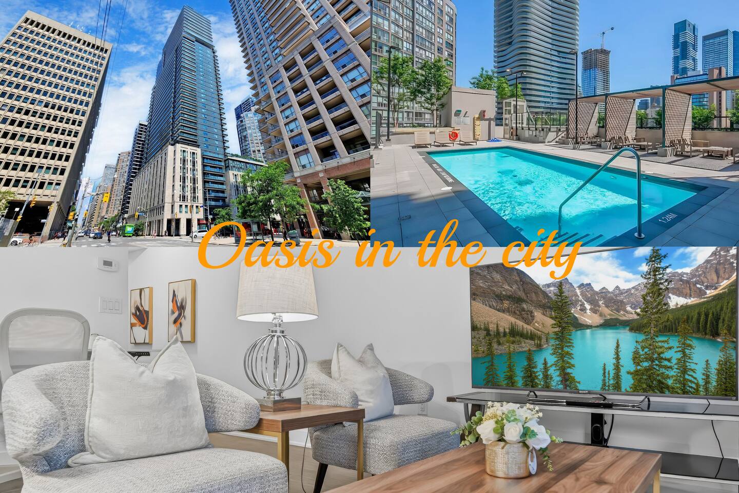 Luxury Condo by subway, UofT, Parking, Pool, Gym - Apartment