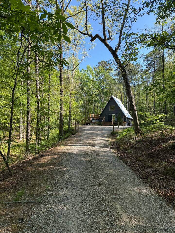 Secluded A-Frame Cabin w/ Loft