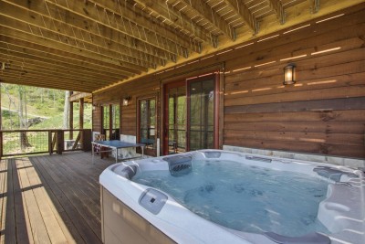 Cozy 4BR Mountain Cabin with Hot Tub & Views! photo 4