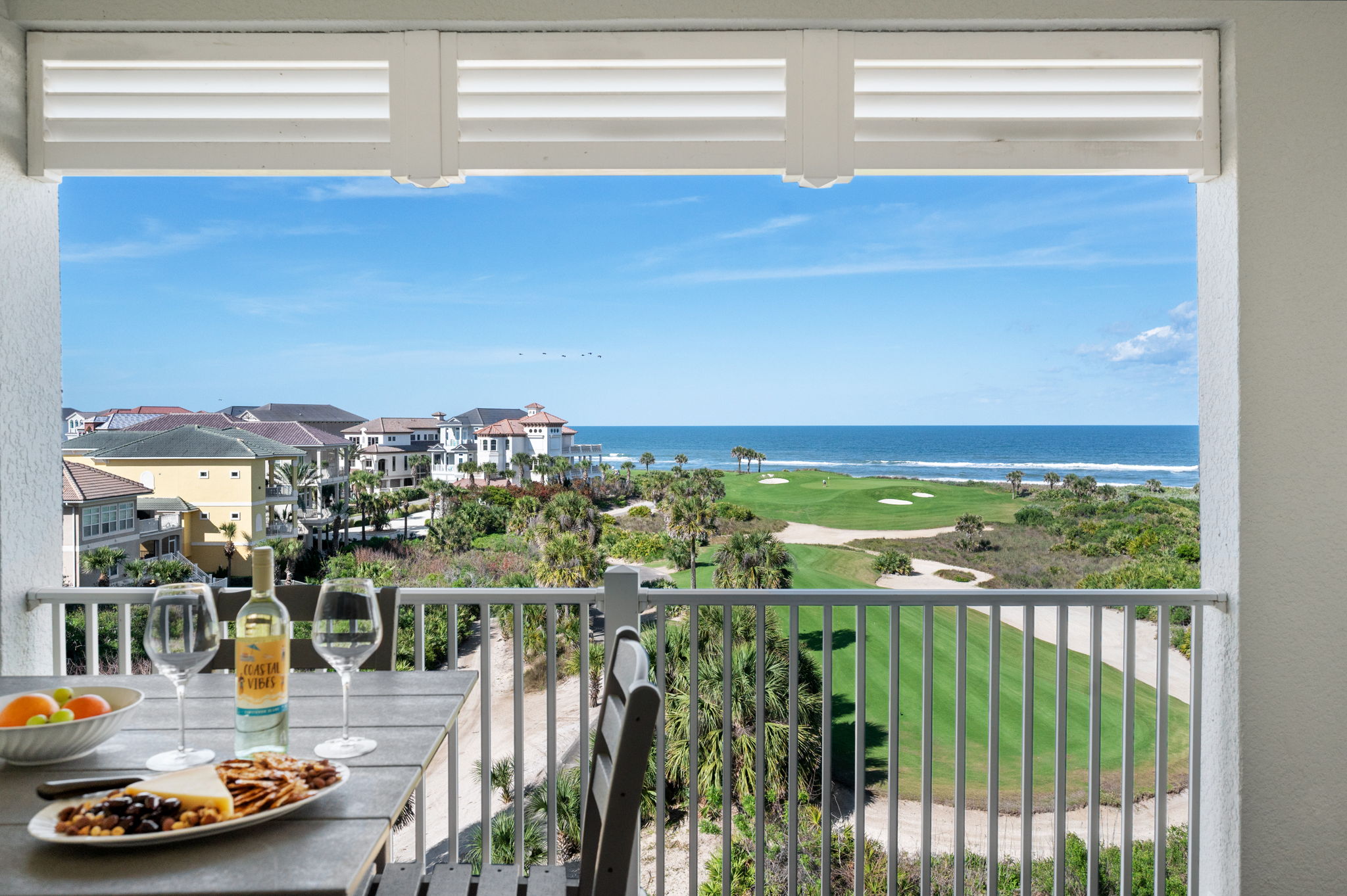 Golf Views, Pool & Private Beach Access