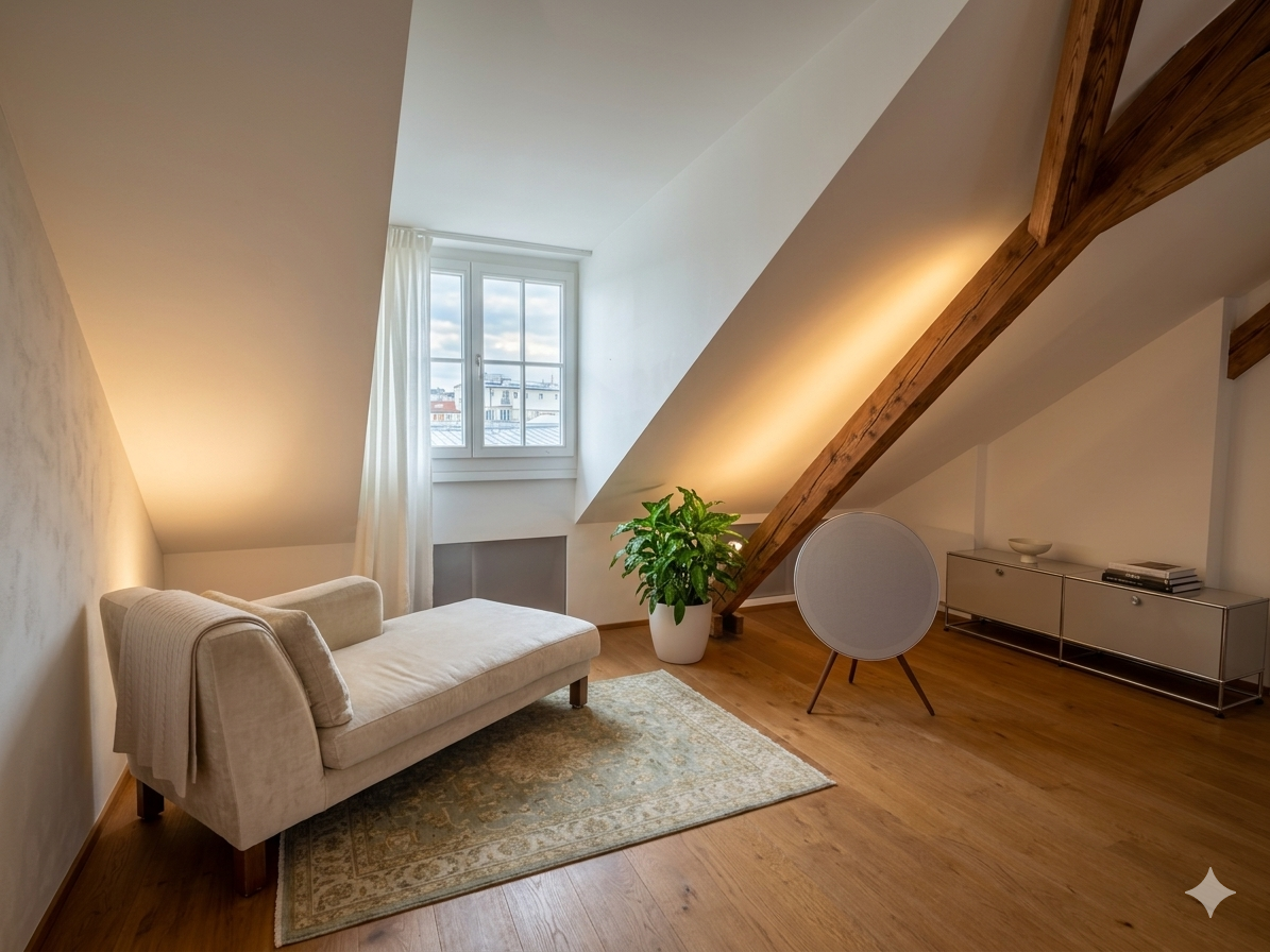 Attic Studio near Messe Basel