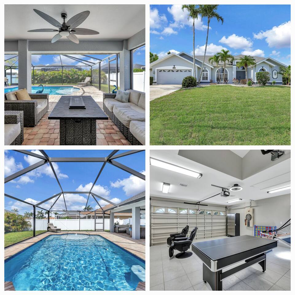 4BR Pool Home | Game Room | Pets Welcome
