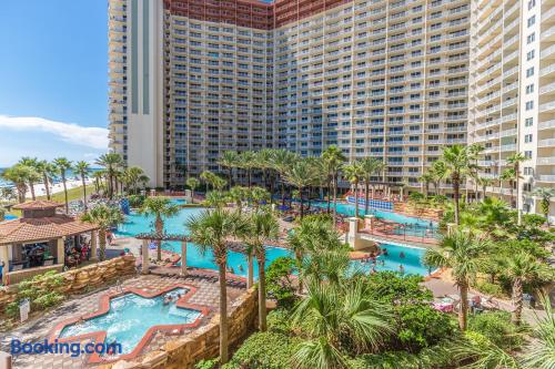 Resort pool area