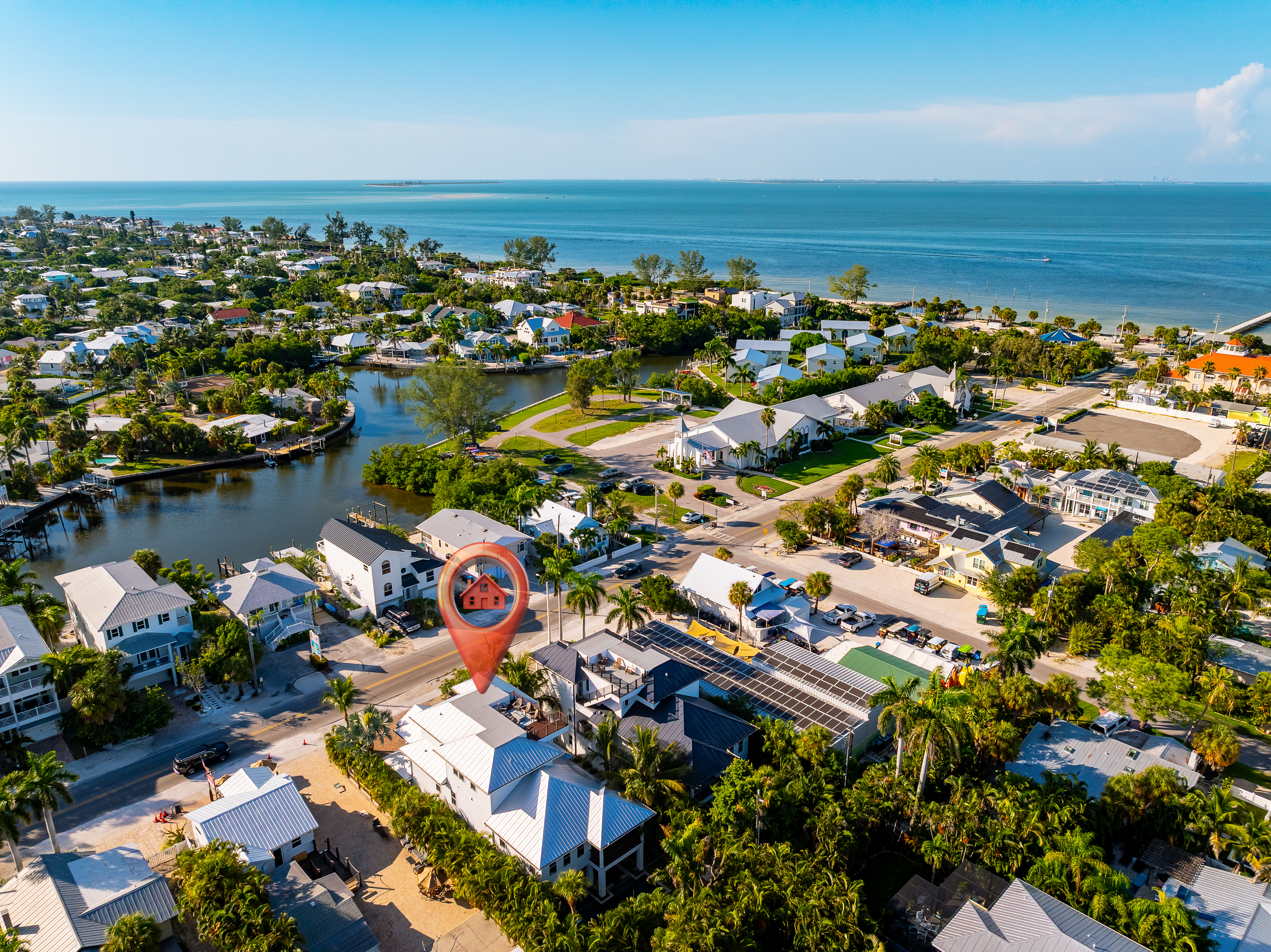 Three blocks from the beach