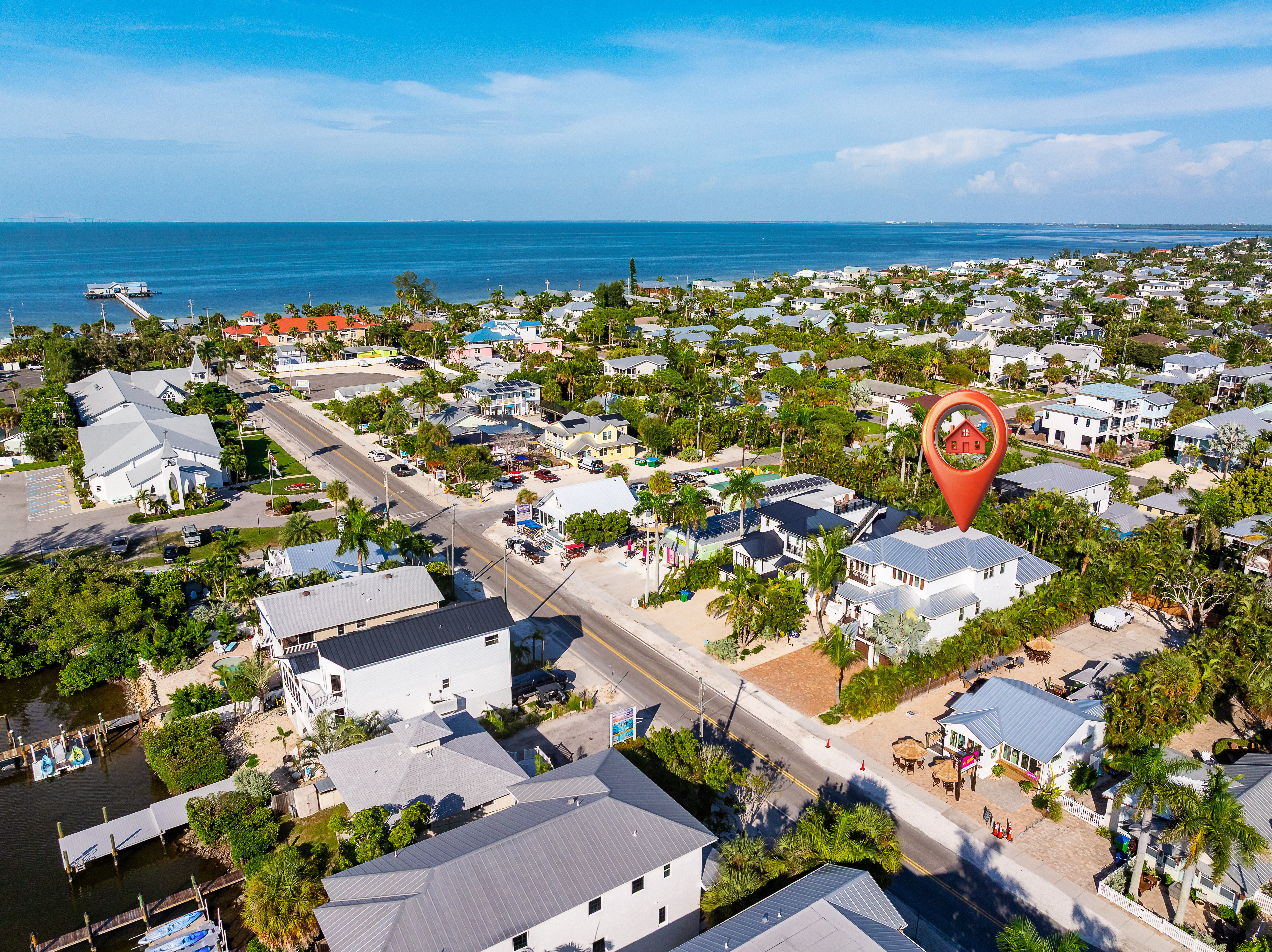 Pine Avenue location, steps from the shops and restaurants