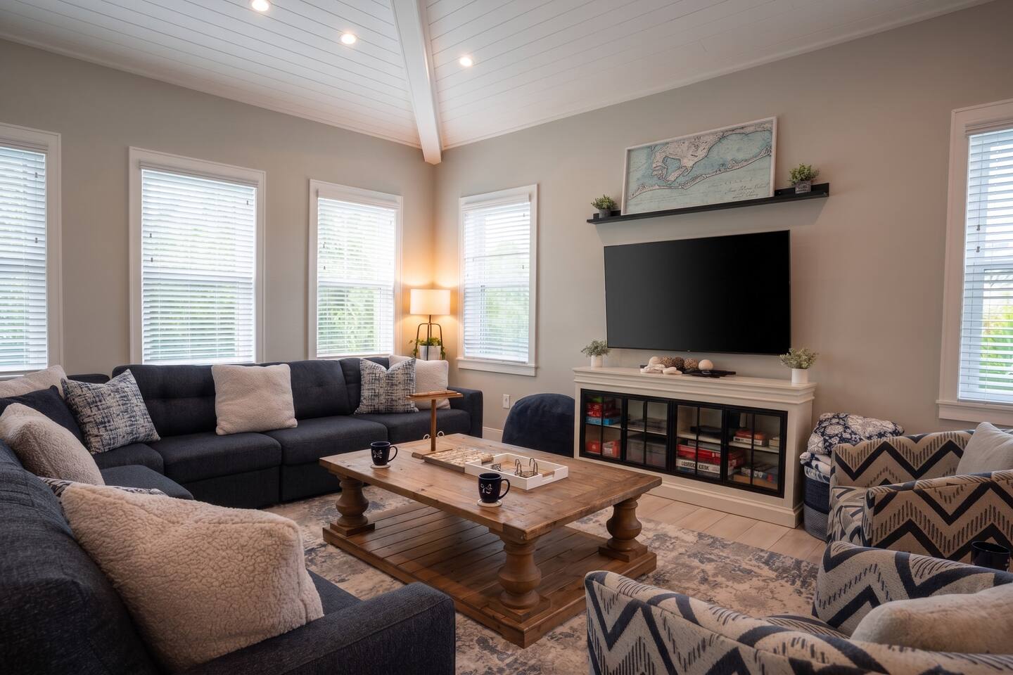 Bedroom at The Oar House