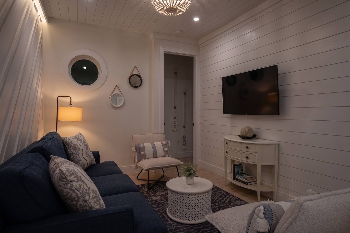 Bedroom at The Oar House