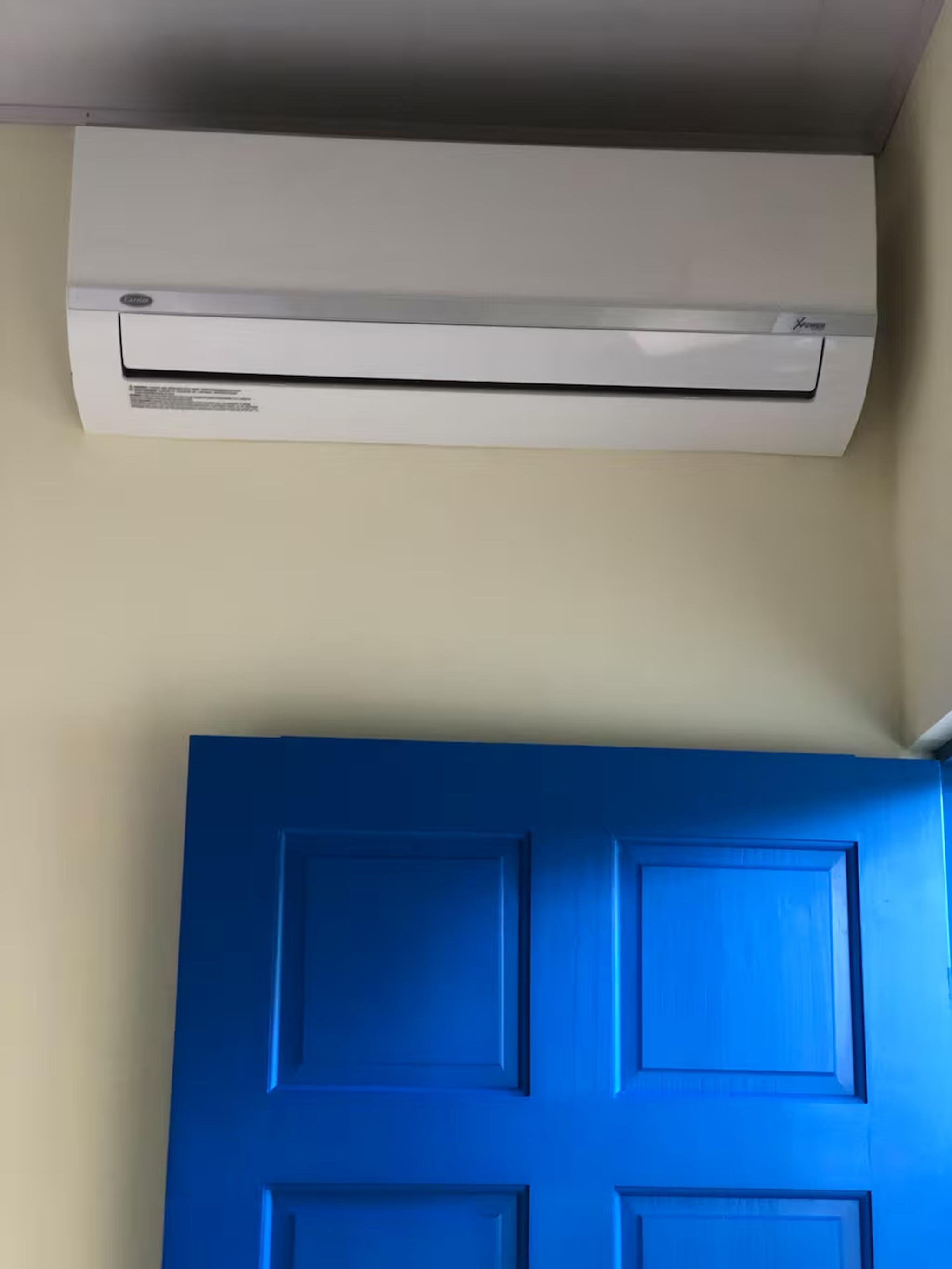 Stay cool with efficient in-room air conditioning for added comfort