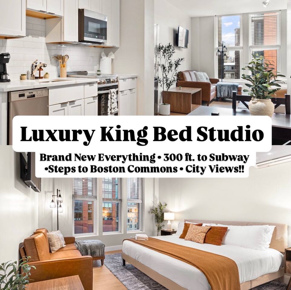 806C Downtown Boston Luxury Studio King Bed By T