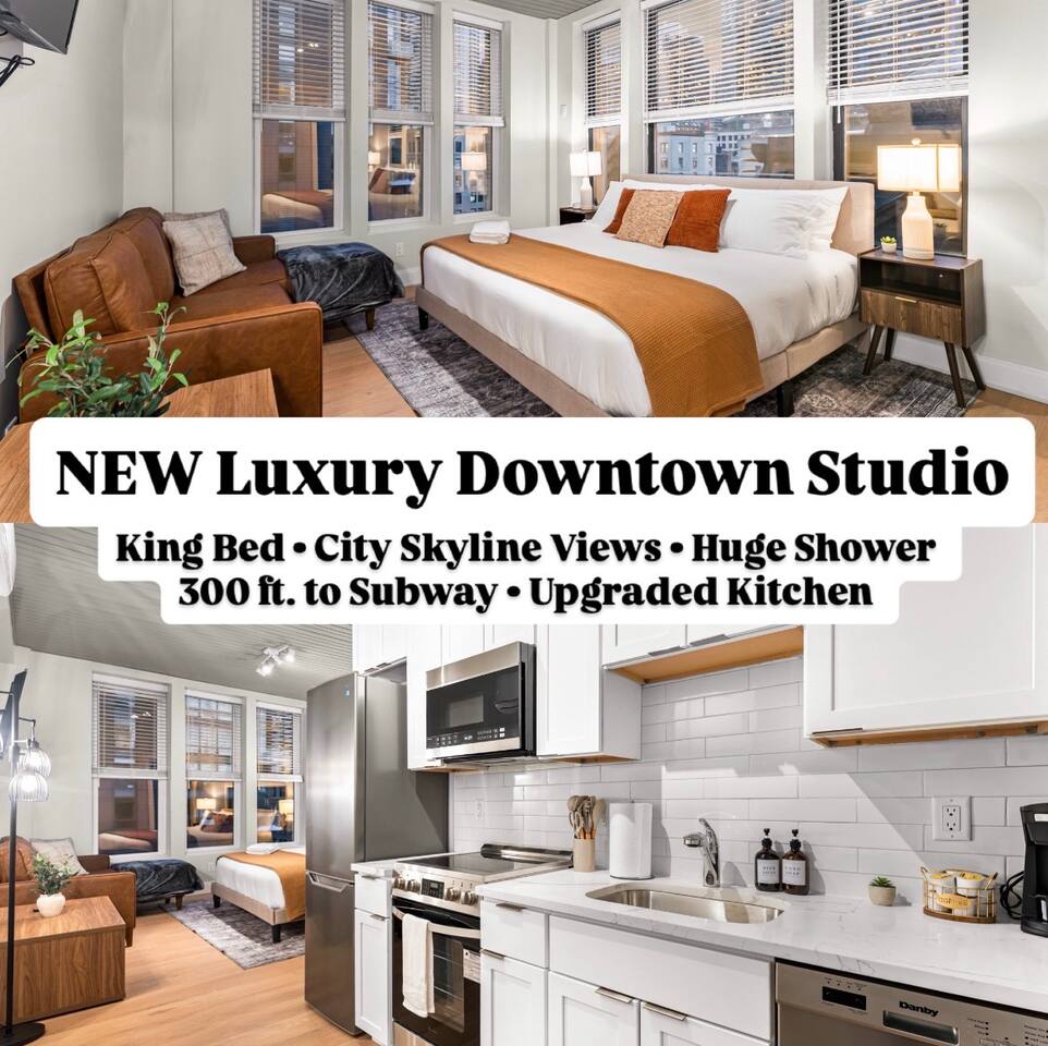 708B New Huge Luxury Condo City Views By Subway
