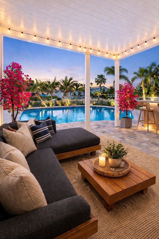 Sleeps 15 | Dock Pool Waterfront Tampa Bay