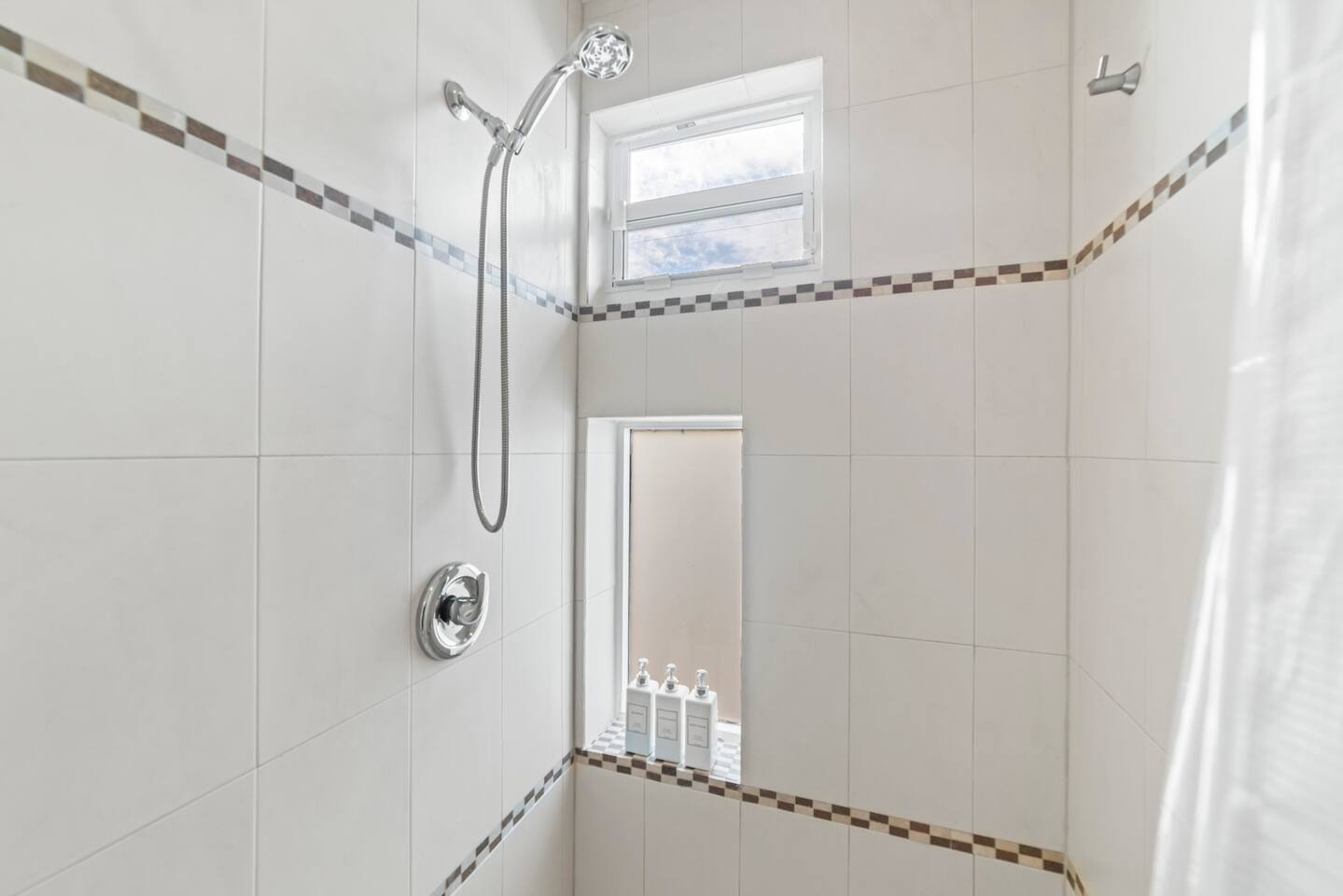 Clean and inviting bathroom designed for comfort and convenience.