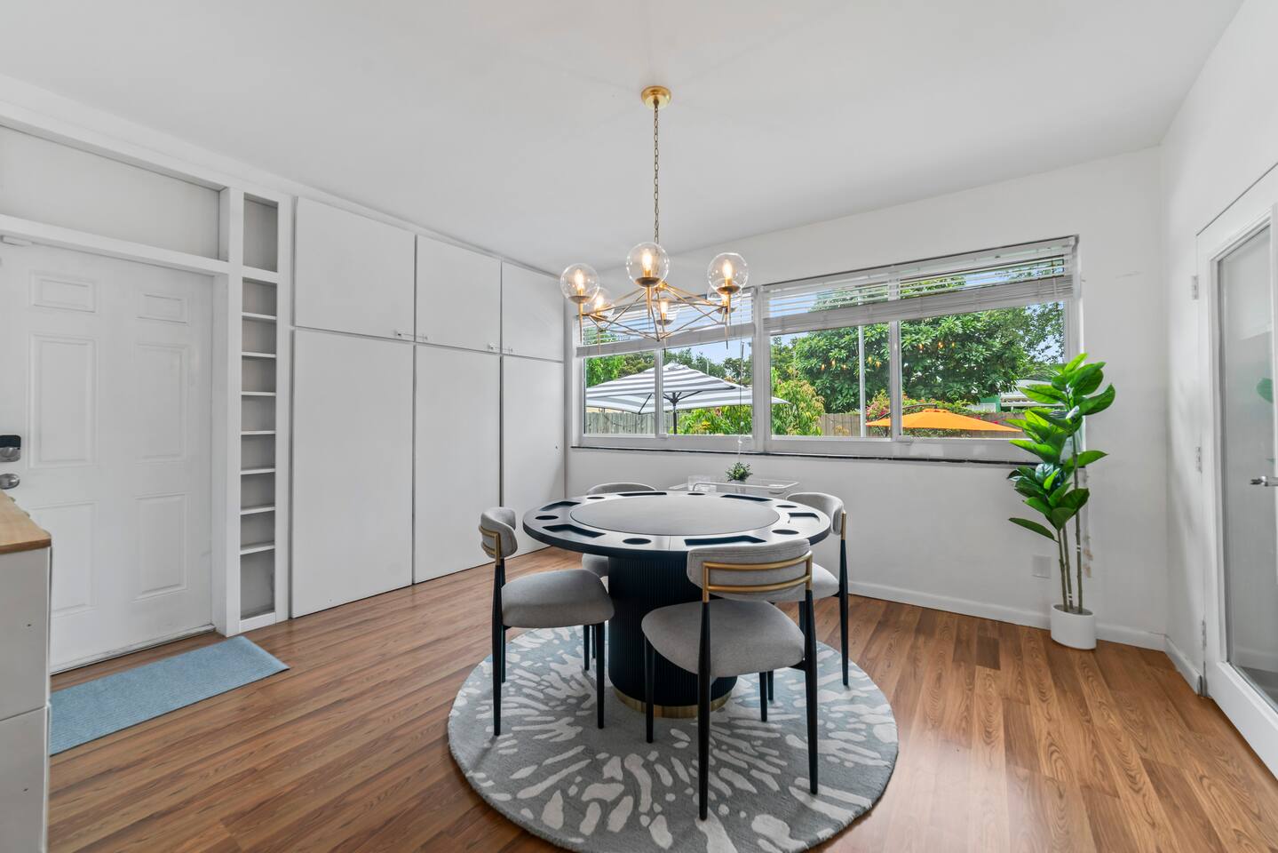 A spacious and inviting area designed for memorable game nights and quality time together.
