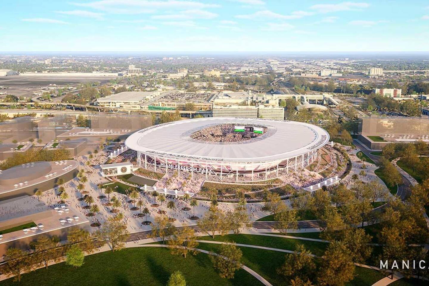 We are located just minutes from Nu Stadium and the expansive Miami Freedom Park
